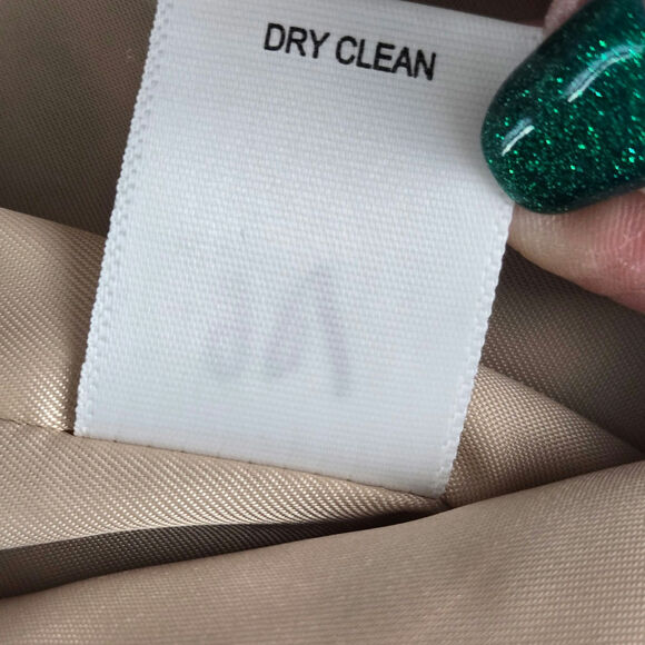 Relativity EUC crop leopard faux fur coat jacket 10 petite brown tan - Picture 16 of 17